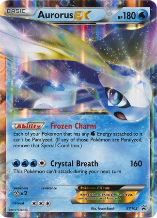 Aurorus EX (XY102) (Jumbo Card) [XY: Black Star Promos] | Game Haven TX
