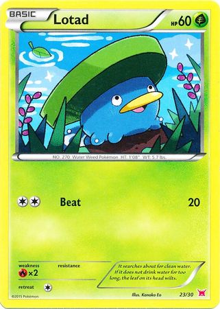 Lotad (23/30) [XY: Trainer Kit 2 - Latias] | Game Haven TX