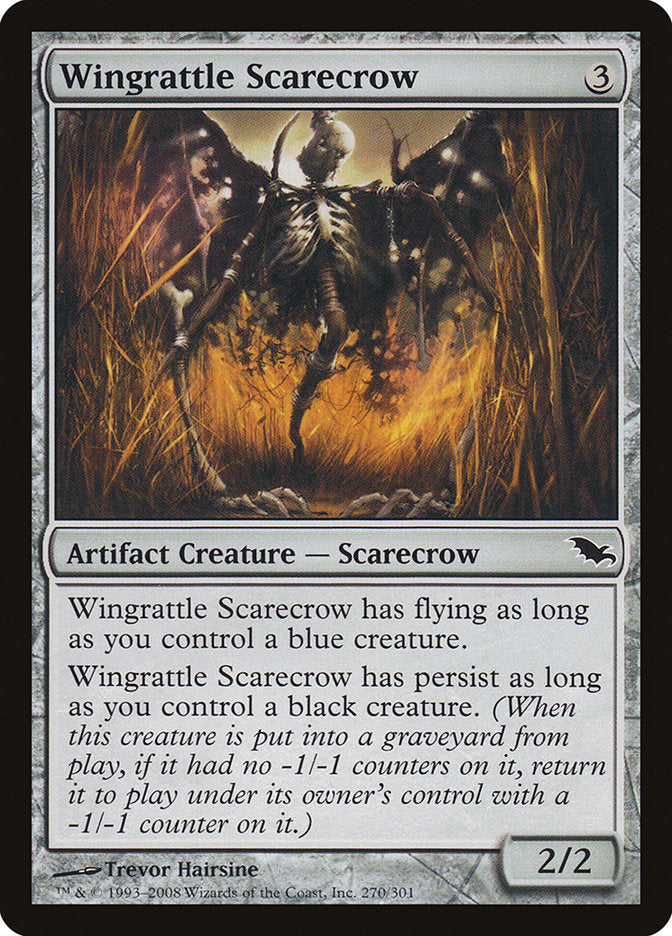 Wingrattle Scarecrow [Shadowmoor] | Game Haven TX