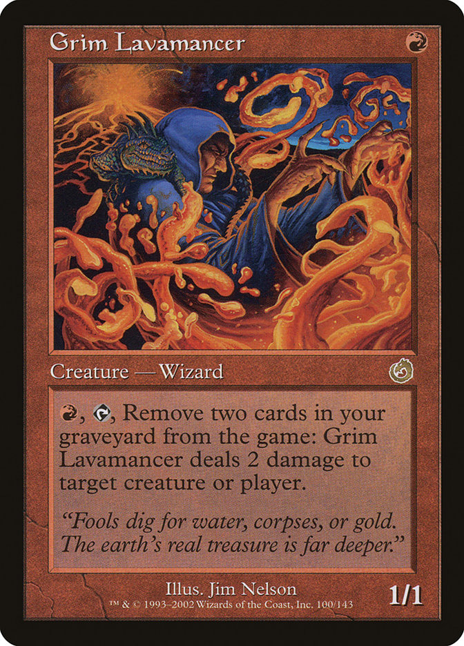 Grim Lavamancer [Torment] | Game Haven TX