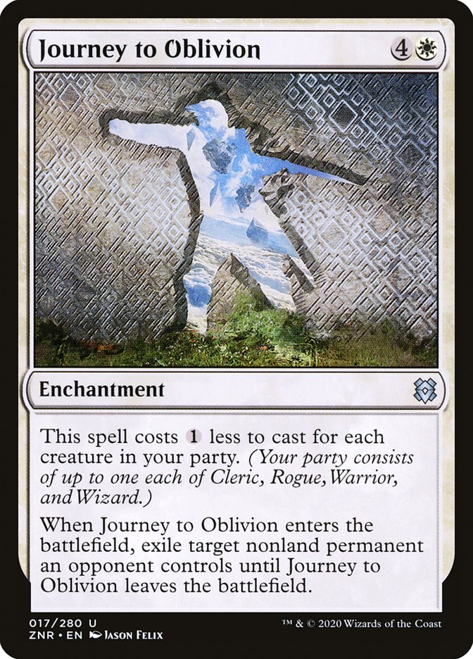 Journey to Oblivion [Zendikar Rising] | Game Haven TX