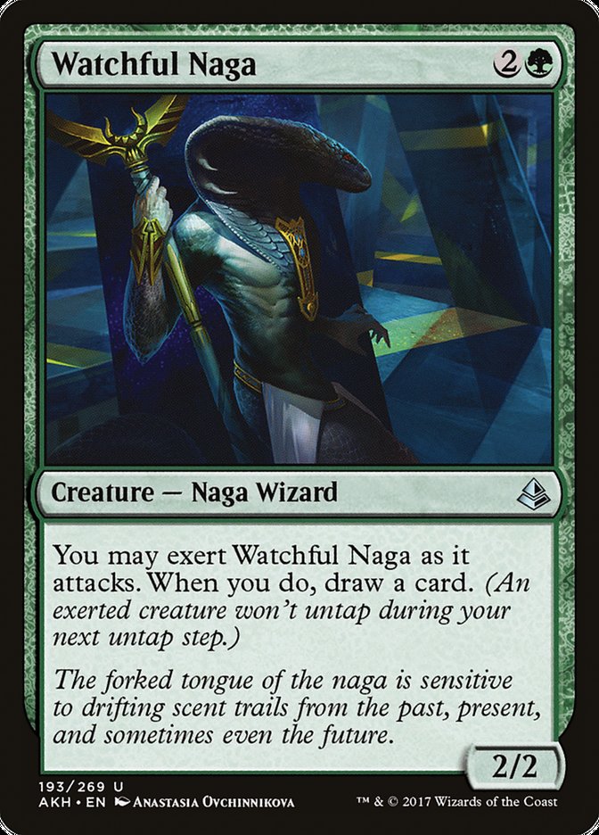 Watchful Naga [Amonkhet] | Game Haven TX