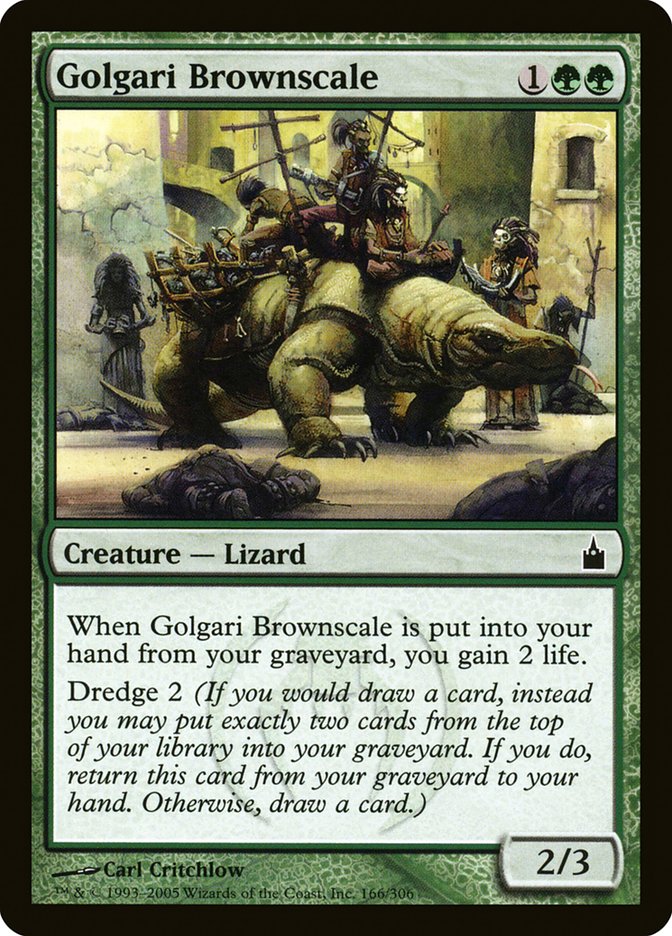 Golgari Brownscale [Ravnica: City of Guilds] | Game Haven TX