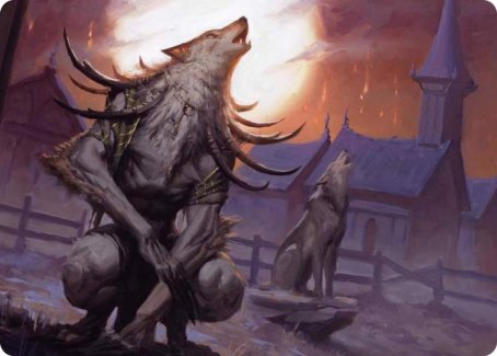 Lord of the Ulvenwald Art Card [Innistrad: Midnight Hunt Art Series] | Game Haven TX