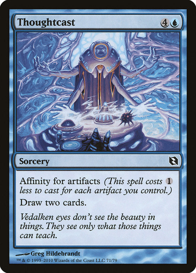 Thoughtcast [Duel Decks: Elspeth vs. Tezzeret] | Game Haven TX