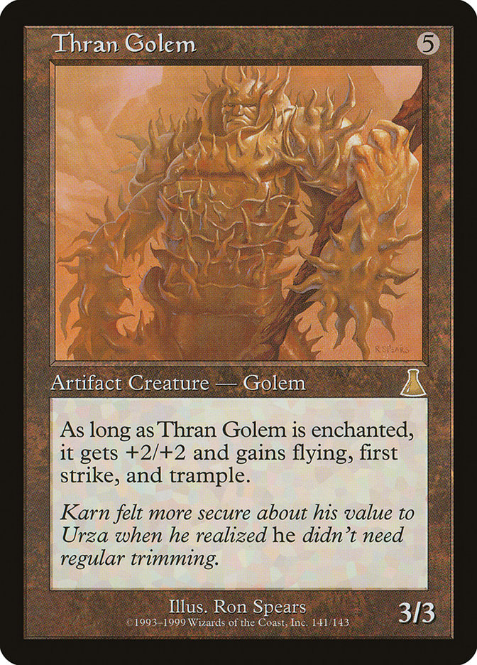 Thran Golem [Urza's Destiny] | Game Haven TX