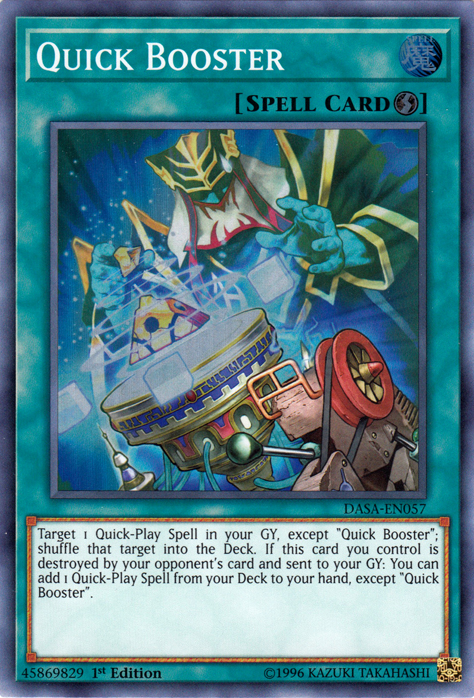 Quick Booster [DASA-EN057] Super Rare | Game Haven TX