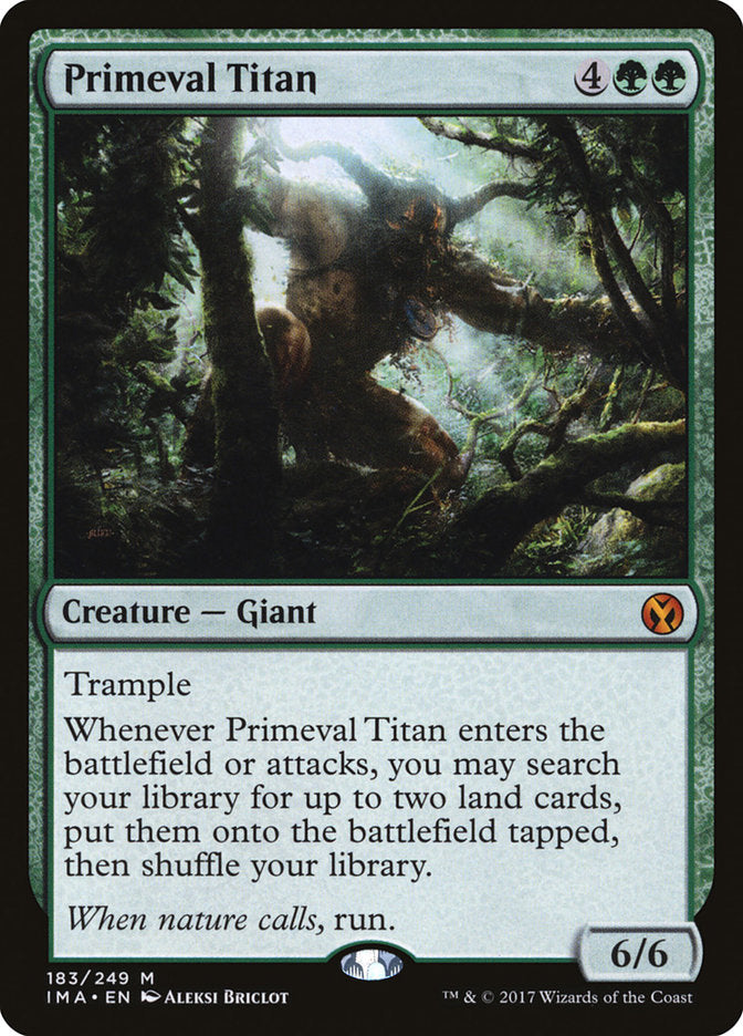 Primeval Titan [Iconic Masters] | Game Haven TX