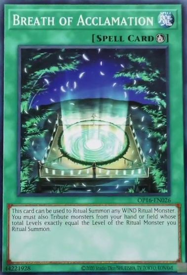 Breath of Acclamation [OP16-EN026] Common | Game Haven TX