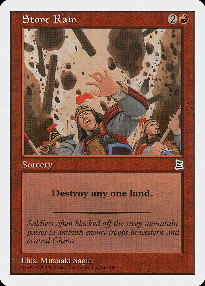 Stone Rain [Portal Three Kingdoms] | Game Haven TX