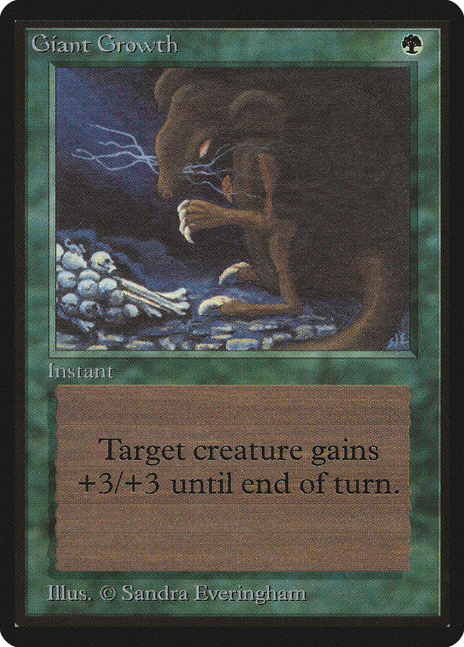 Giant Growth [Limited Edition Beta] | Game Haven TX