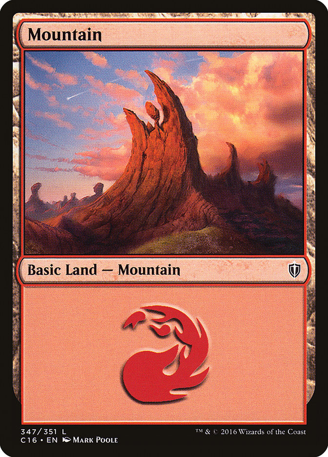 Mountain [Commander 2016] | Game Haven TX