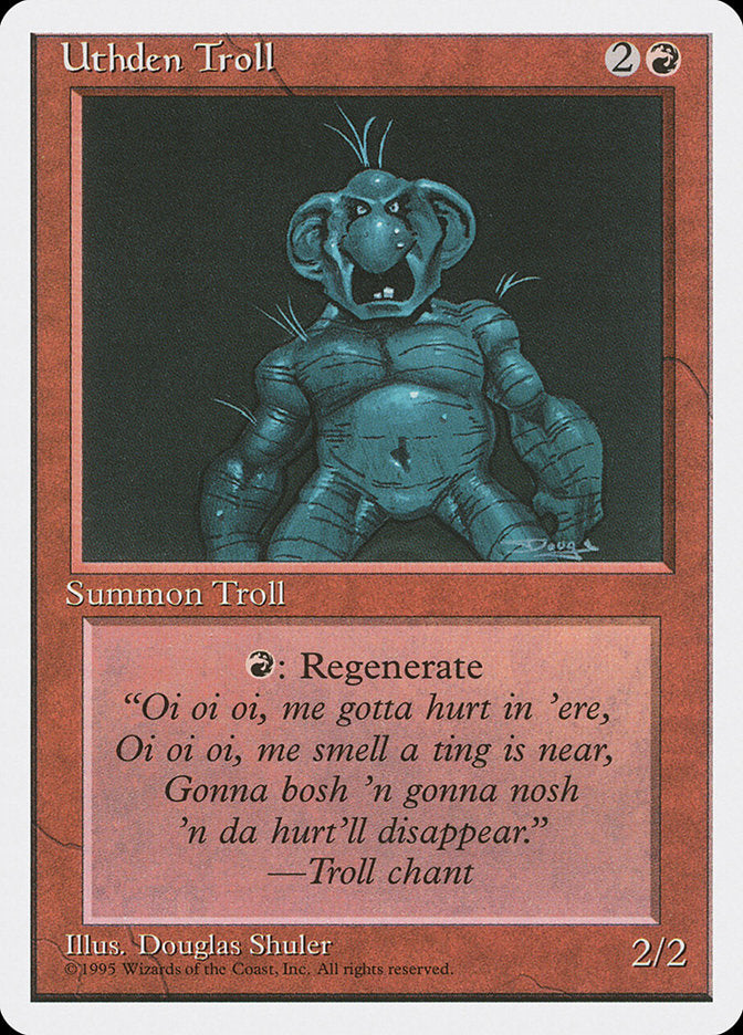 Uthden Troll [Fourth Edition] | Game Haven TX