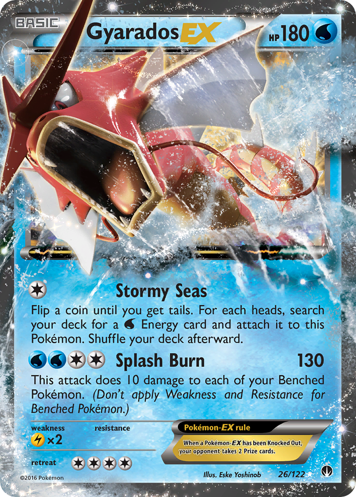 Gyarados EX (26/122) [XY: BREAKpoint] | Game Haven TX