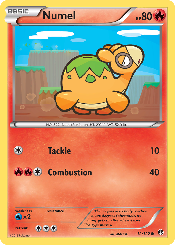 Numel (12/122) [XY: BREAKpoint] | Game Haven TX