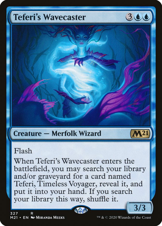 Teferi's Wavecaster [Core Set 2021] | Game Haven TX