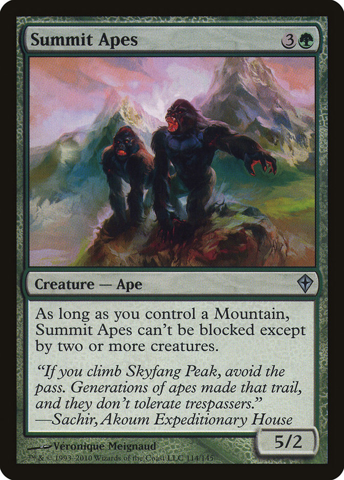 Summit Apes [Worldwake] | Game Haven TX