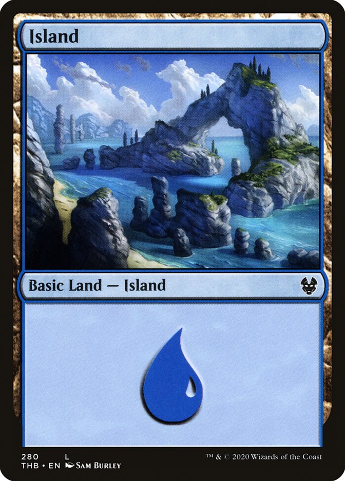 Island (280) [Theros Beyond Death] | Game Haven TX