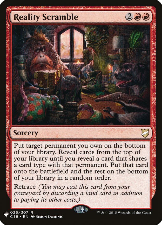 Reality Scramble [Mystery Booster] | Game Haven TX