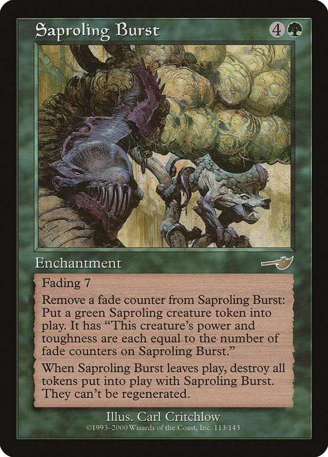 Saproling Burst [Nemesis] | Game Haven TX