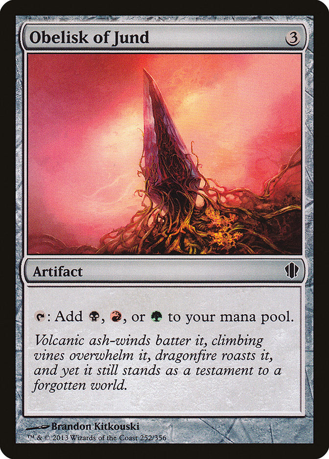 Obelisk of Jund [Commander 2013] | Game Haven TX