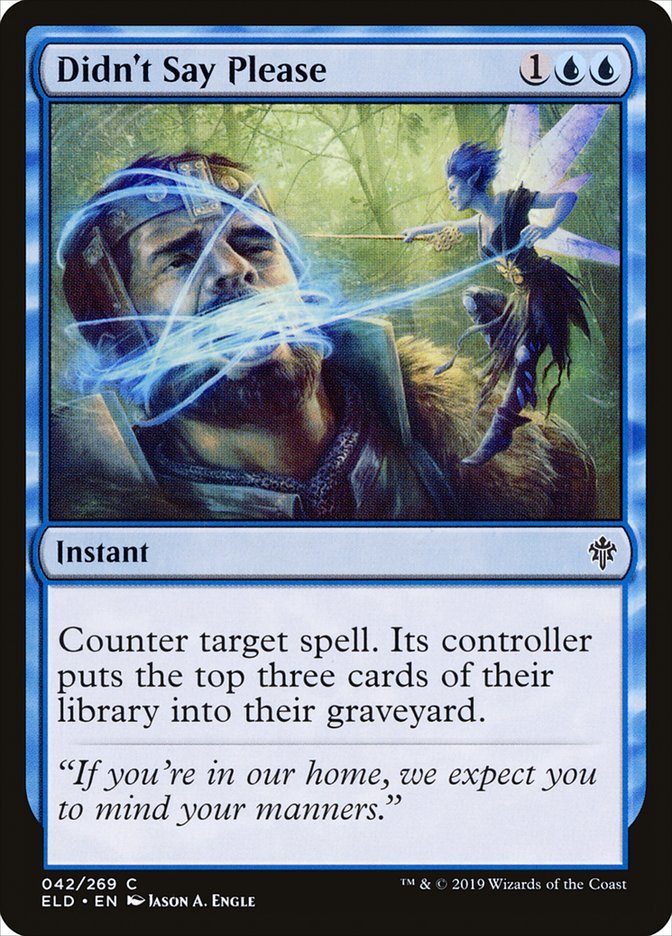 Didn't Say Please [Throne of Eldraine] | Game Haven TX