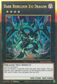 Dark Rebellion Xyz Dragon [MAGO-EN032] Gold Rare | Game Haven TX