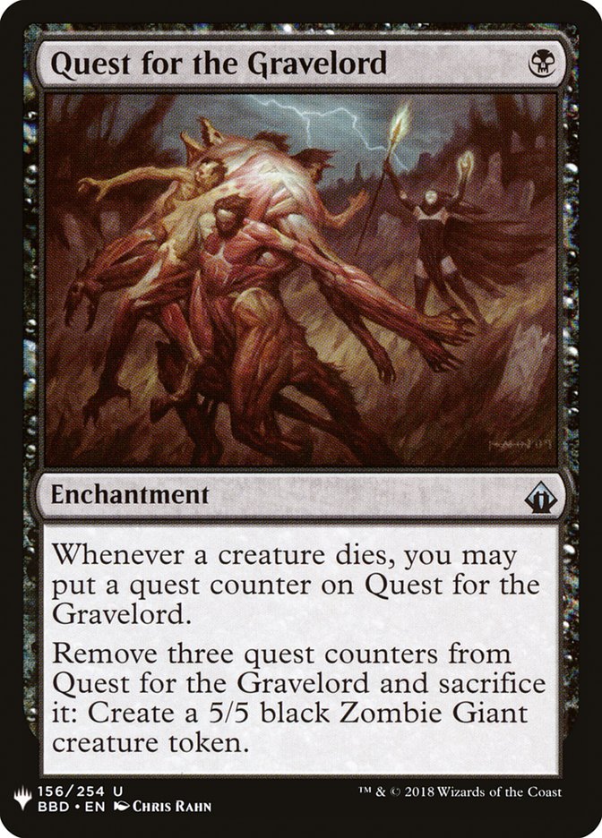 Quest for the Gravelord [Mystery Booster] | Game Haven TX