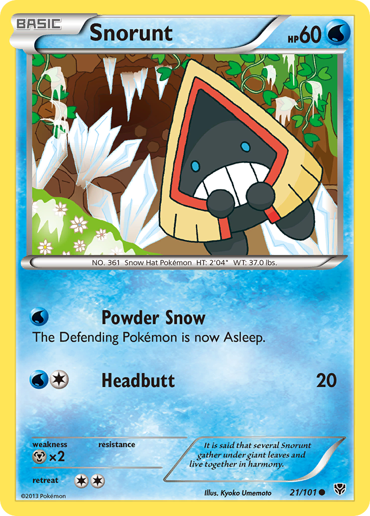 Snorunt (21/101) [Black & White: Plasma Blast] | Game Haven TX