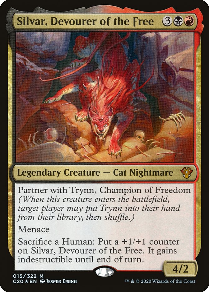 Silvar, Devourer of the Free [Commander 2020] | Game Haven TX