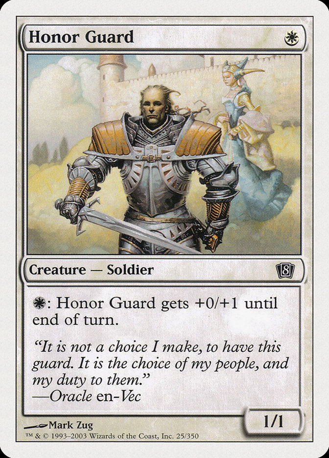 Honor Guard [Eighth Edition] | Game Haven TX