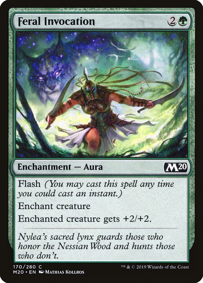 Feral Invocation [Core Set 2020] | Game Haven TX