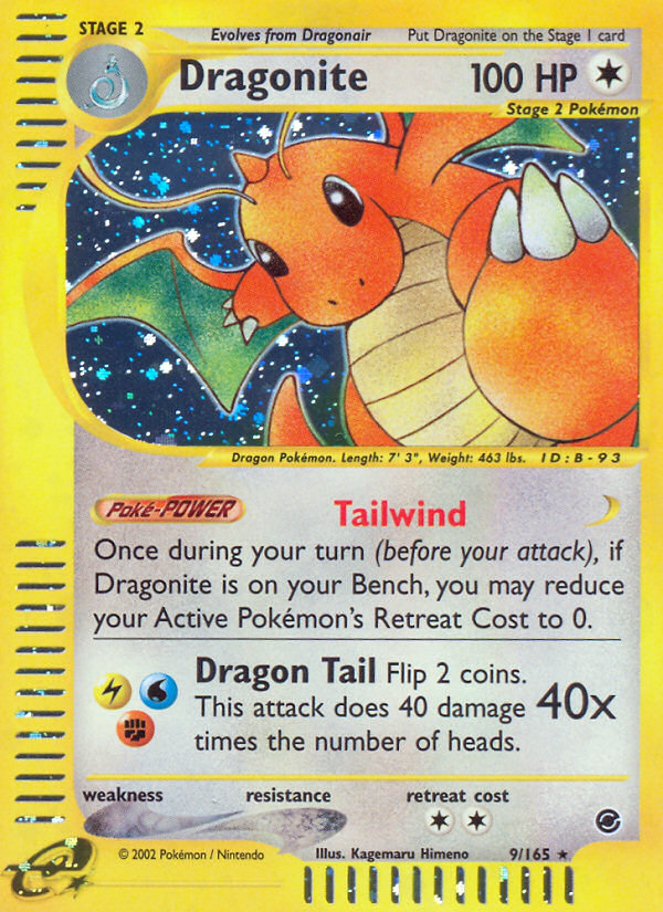 Dragonite (9/165) [Expedition: Base Set] | Game Haven TX