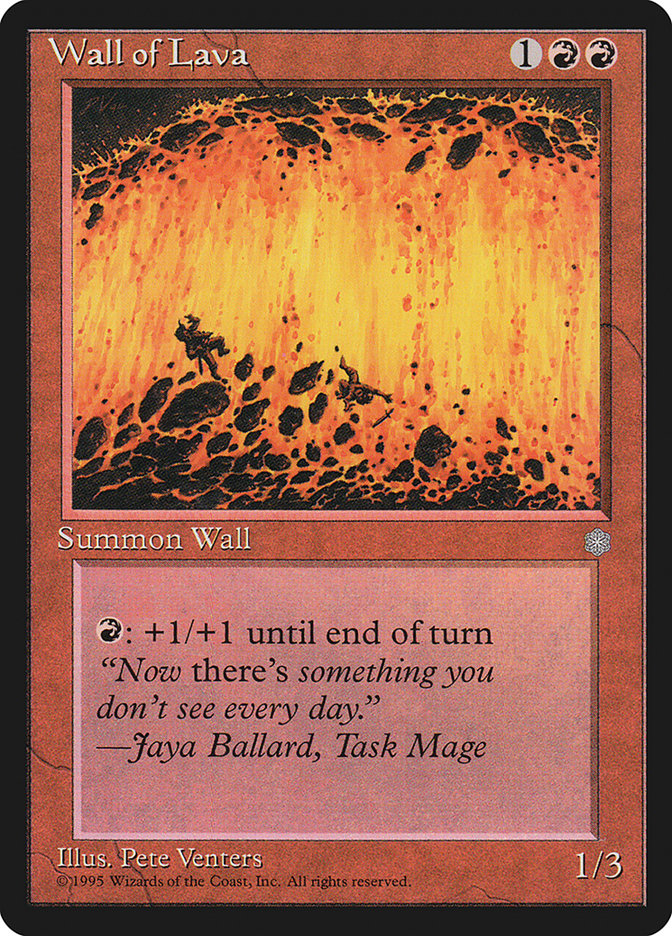 Wall of Lava [Ice Age] | Game Haven TX