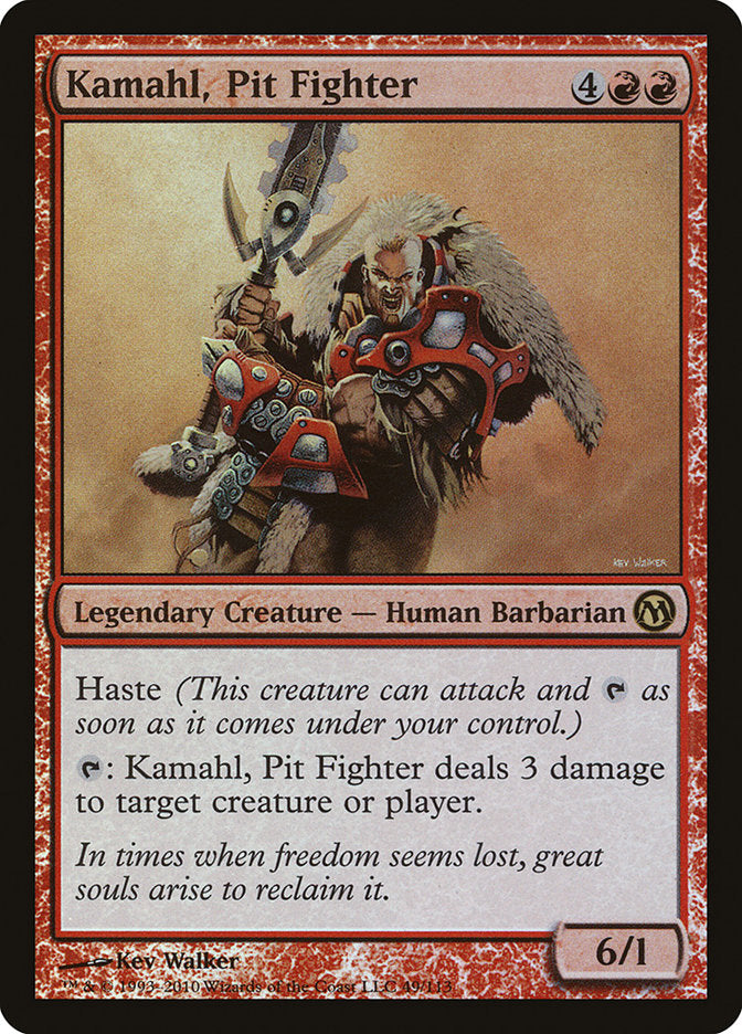 Kamahl, Pit Fighter [Duels of the Planeswalkers] | Game Haven TX