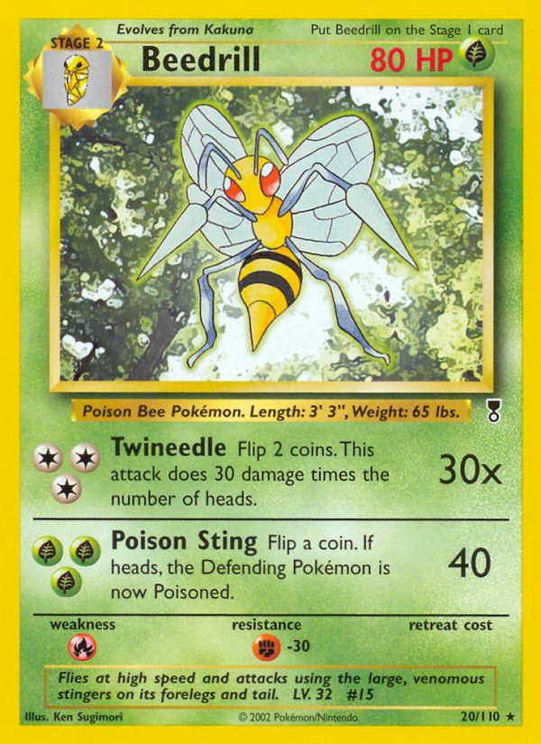 Beedrill (20/110) [Legendary Collection] | Game Haven TX