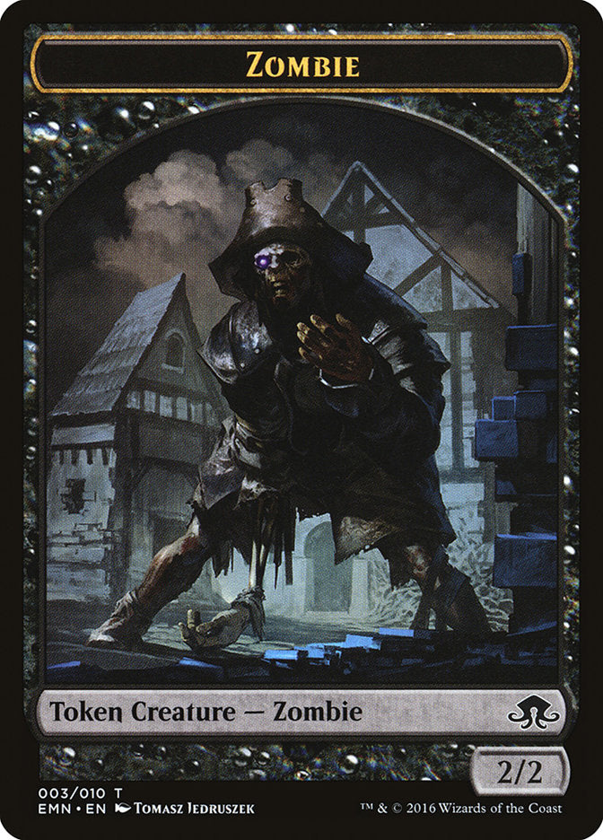 Zombie (003/010) [Eldritch Moon Tokens] | Game Haven TX