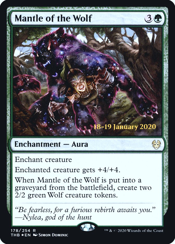 Mantle of the Wolf [Theros Beyond Death Promos] | Game Haven TX