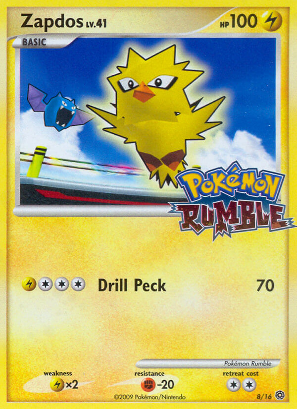 Zapdos (8/16) [Pokémon Rumble] | Game Haven TX