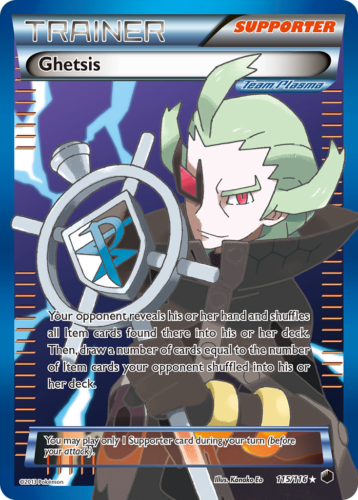 Ghetsis (115/116) [Black & White: Plasma Freeze] | Game Haven TX