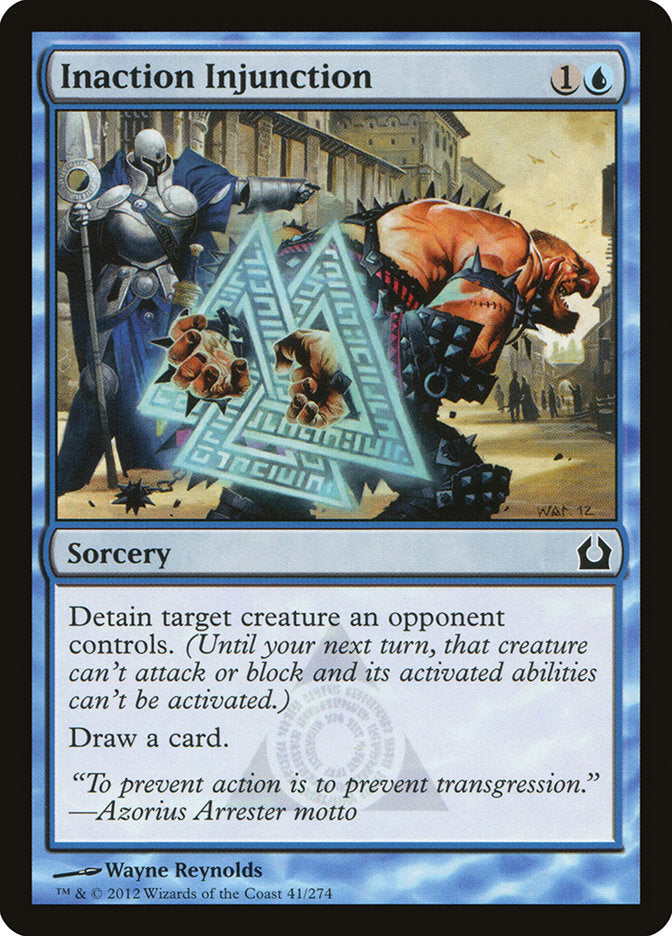 Inaction Injunction [Return to Ravnica] | Game Haven TX