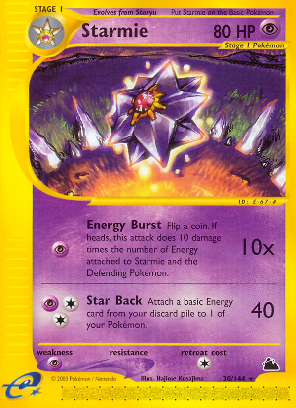 Starmie (30/144) [Skyridge] | Game Haven TX
