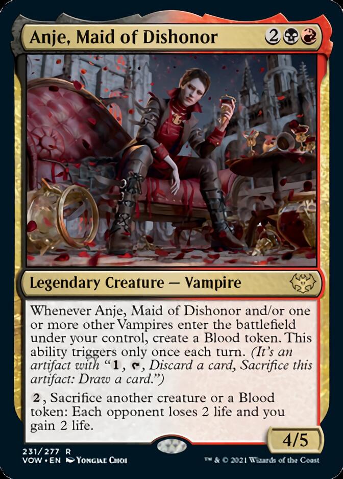 Anje, Maid of Dishonor [Innistrad: Crimson Vow] | Game Haven TX