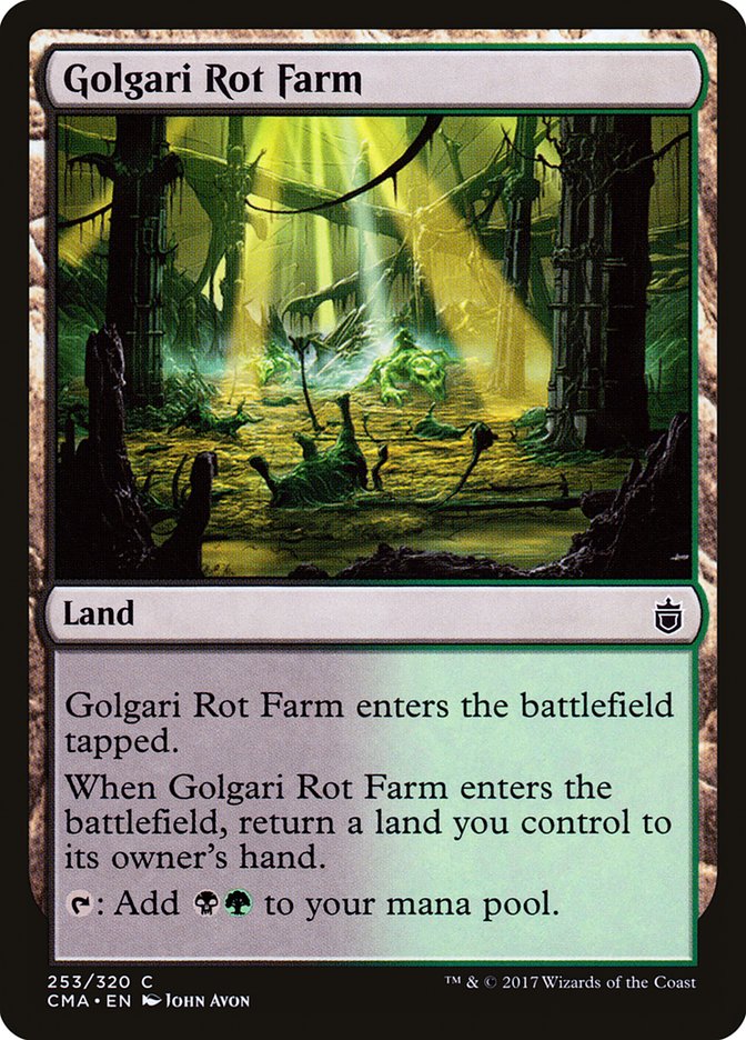 Golgari Rot Farm [Commander Anthology] | Game Haven TX
