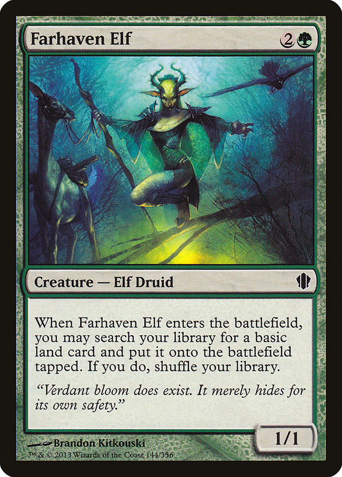 Farhaven Elf [Commander 2013] | Game Haven TX