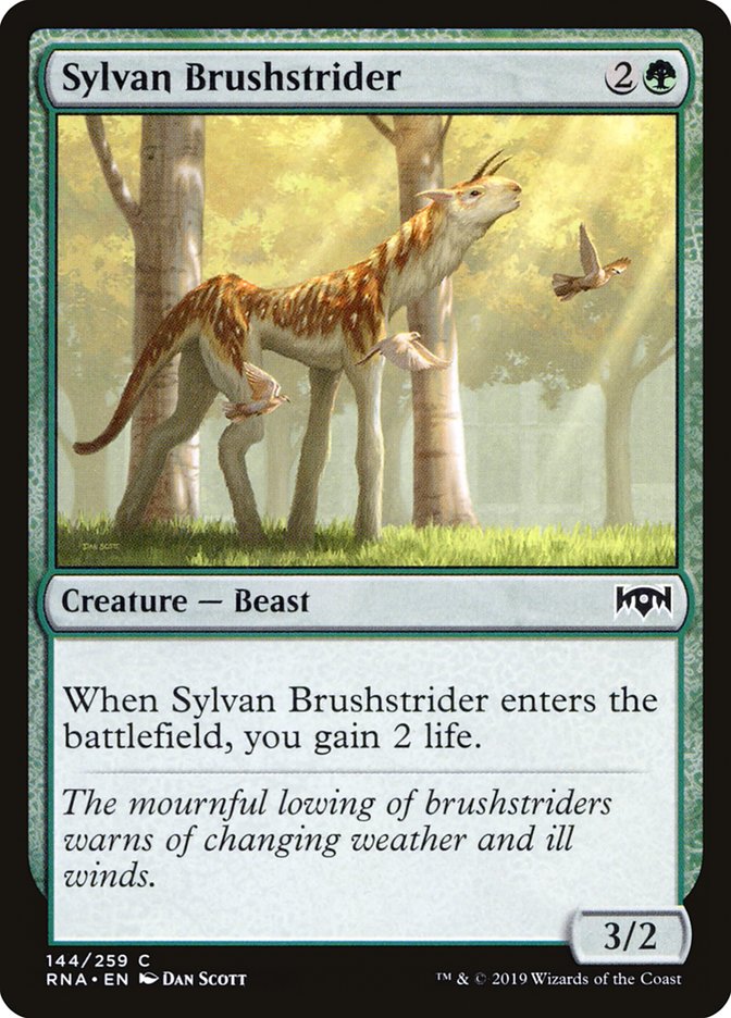 Sylvan Brushstrider [Ravnica Allegiance] | Game Haven TX