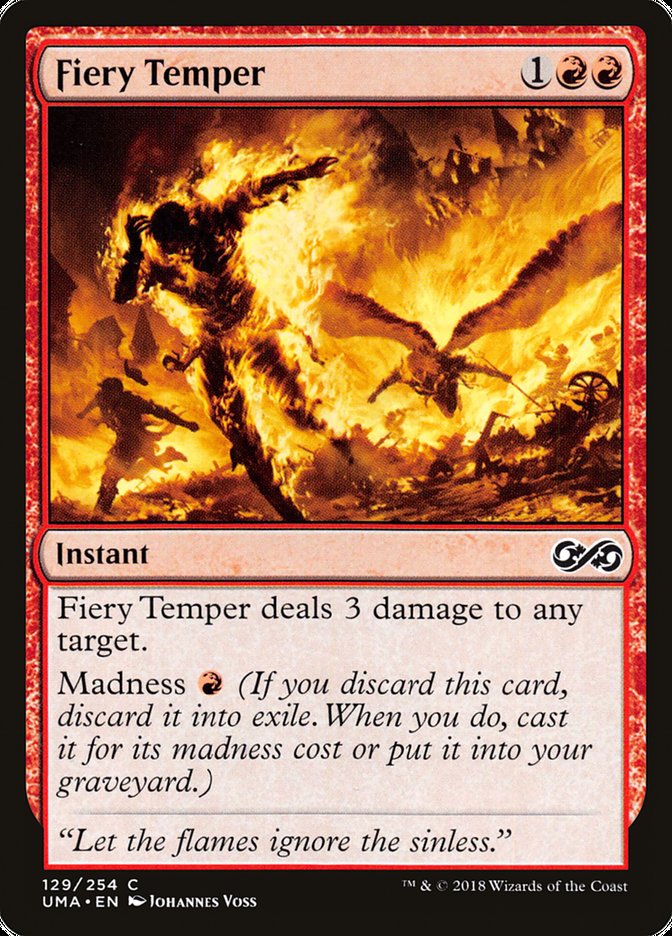Fiery Temper [Ultimate Masters] | Game Haven TX