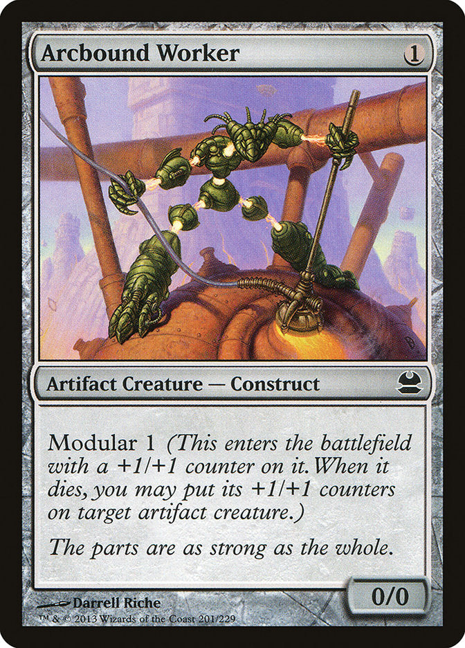 Arcbound Worker [Modern Masters] | Game Haven TX