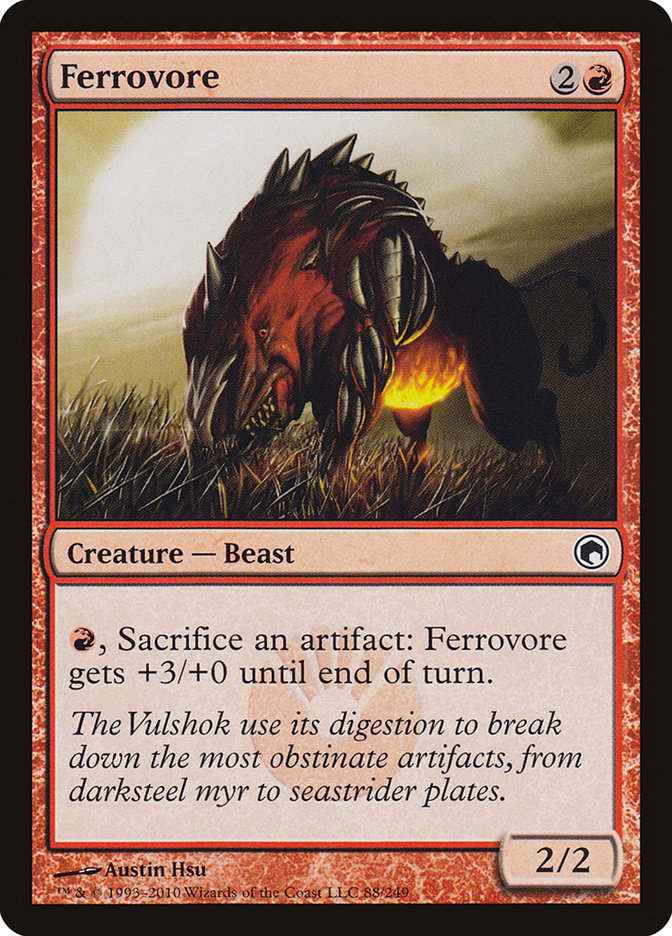 Ferrovore [Scars of Mirrodin] | Game Haven TX