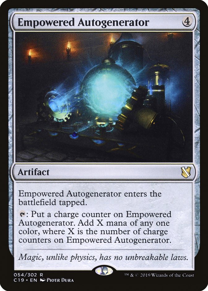 Empowered Autogenerator [Commander 2019] | Game Haven TX
